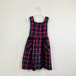 Load image into Gallery viewer, Vintage OshKosh B&#39;gosh Plaid Jumper Dress 6
