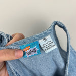 Load image into Gallery viewer, Vintage Rugrats Denim Jumper Dress 6
