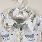 Load image into Gallery viewer, Milkberry Bamboo Golf Polo Bodysuit 6-9 Months
