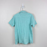 Load image into Gallery viewer, Vineyard Vines Green &amp; White Striped Polo Shirt S 8-10
