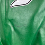Load image into Gallery viewer, Vintage NBA Elevation Green Black Vegan Leather Kids Jacket 7
