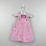 Load image into Gallery viewer, Vintage OshKosh B'Gosh Pink Gingham Jumper 12 Months
