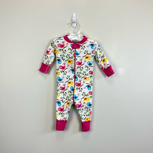 Hanna Andersson Colorful Bird Pajamas 60 cm (6-9 Months)