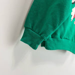 Load image into Gallery viewer, Vintage Basic Editions Green Santa Sweatshirt 4T
