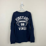 Load image into Gallery viewer, Vineyard Vines Boys' Football Long-Sleeve Pocket T-Shirt Nautical Navy S 8-10
