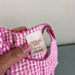 Load image into Gallery viewer, Vintage OshKosh B'gosh Pink Plaid Bunny Romper 18 Months
