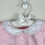 Load image into Gallery viewer, The Proper Peony Hand Embroidered Big Sister Dress Pink 3T
