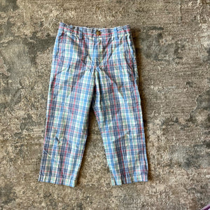 Vineyard Vines Boys Seafeather Plaid Breaker Pants 5T