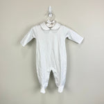 Load image into Gallery viewer, Kissy Kissy Winter Solstice Footie with Collar 0-3 Months NWT
