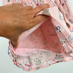 Load image into Gallery viewer, Mini Boden Nostalgic Alphabet Pleated Ruffle Dress Pink 12-18 months
