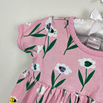 Load image into Gallery viewer, Hanna Andersson Short Sleeve Floral Play Dress Dress 80 cm 18-24 Months
