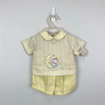 Load image into Gallery viewer, Vintage A Tiny Tots Originals 3 Piece Yellow Layette Set NWT
