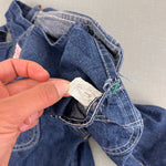 Load image into Gallery viewer, Vintage Tuf Nut Sanforized Blue Jean Baby Overalls
