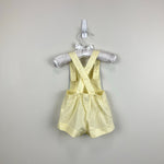 Load image into Gallery viewer, Vintage Light Yellow Sun Suit Overalls 3-6 Months

