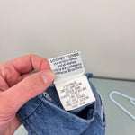 Load image into Gallery viewer, Vintage 90s Looney Tunes Tweety Bird Cheer Denim Jumper Dress 6 USA
