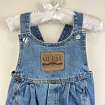 Load image into Gallery viewer, Vintage Guess Leather Patch Overalls 24 Months USA
