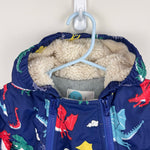 Load image into Gallery viewer, Mini Boden Snowsuit Starboard Blue Dragons Waterproof 12-18 Months
