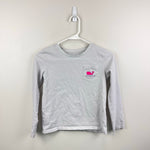 Load image into Gallery viewer, Vineyard Vines Long Sleeve Whale Pocket T-Shirt M 10-12
