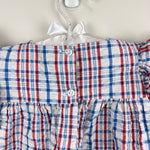 Load image into Gallery viewer, The Beaufort Bonnet Company Rosemary Ruffle Dress Seersucker Plaid 12-18 Months
