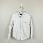 Load image into Gallery viewer, Ralph Lauren The Iconic Button Down Oxford Shirt White 6
