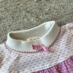 Load image into Gallery viewer, Vintage Healthtex Two Piece Purple Tulip Outfit 24 Months USA
