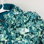 Load image into Gallery viewer, The North Face Girls Printed Down Reversible Hooded Jacket M 10
