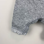 Load image into Gallery viewer, Hanna Andersson Reversible Overalls In Organic Cotton Heather Gray Newborn
