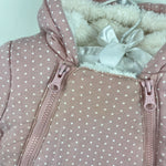 Load image into Gallery viewer, Baby Gap ColdControl Coziest Bundler Snowsuit Pink 0-3 Months
