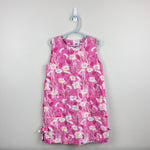 Load image into Gallery viewer, Lilly Pulitzer Girls Pink Daisies Shift Dress 7
