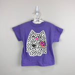 Load image into Gallery viewer, Vintage Buster Brown Polka Dot Cat T-Shirt 3T USA
