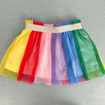 Load image into Gallery viewer, Hanna Andersson Rainbow Tulle Skirt 70 cm 6-12 Months
