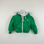 Load image into Gallery viewer, Vintage OshKosh B&#39;gosh Green Hooded Windbreaker 12 Months USA
