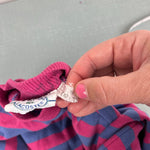 Load image into Gallery viewer, Vintage Izod Lacoste Pink &amp; Purple Striped Sweatshirt M
