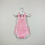 Load image into Gallery viewer, Vintage Healthtex Pink Ruffle Sun Suit Romper 9 Months USA
