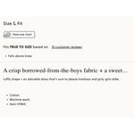 Load image into Gallery viewer, Crewcuts Girls' Ruffle Dress in Blue Shirting Stripe 10
