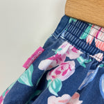 Load image into Gallery viewer, Vintage OshKosh B'gosh Navy Floral Skirt 5T USA
