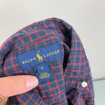 Load image into Gallery viewer, Ralph Lauren Boys Plaid Button Down Shirt 6
