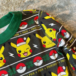 Load image into Gallery viewer, Hanna Andersson Pokemon Pikachu Christmas Pajamas 130 cm 8
