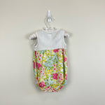 Load image into Gallery viewer, Baby Gap Floral Sun Suit &amp; Sun Hat 6-12 Months
