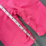 Load image into Gallery viewer, Vintage Pink Cat Lace Ruffle Overalls 12 Months USA

