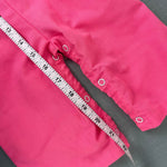 Load image into Gallery viewer, Vintage Pink Cat Lace Ruffle Overalls 12 Months USA
