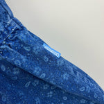 Load image into Gallery viewer, Vintage OshKosh B'gosh Blue Paisley Jumper Dress 6 USA
