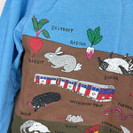 Load image into Gallery viewer, Mini Boden Educational Graphic T-shirt Surfboard Blue Ground Layers 6-7
