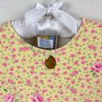 Load image into Gallery viewer, Vintage Y2K The Children's Place Yellow Pink Floral Dress 36 Months 3T
