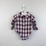 Load image into Gallery viewer, Me &amp; Henry Corduroy Overalls and Plaid Bodysuits Bundle 9-12 Months
