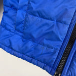 Load image into Gallery viewer, The North Face Reversible Mount Chimbo Full-Zip Hooded Jacket Blue Black 4T
