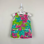 Load image into Gallery viewer, Lilly Pulitzer Girls Skip On It Shift Dress 6-12 Months
