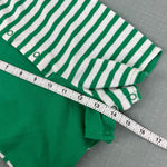 Load image into Gallery viewer, Vintage Pete's Partner A Goodlad Company Green Striped Play Slide Shortall Romper
