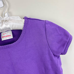 Hanna Andersson Bright Basic Tee Purple 130 cm 8