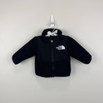 Load image into Gallery viewer, The North Face Black Denali Fleece Jacket 0-3 Months
